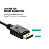 6ft 1.8M display port Displayport Male DP to HDMI Male Cable Adapter Converter for PC Laptop HD Projector ► Photo 3/6