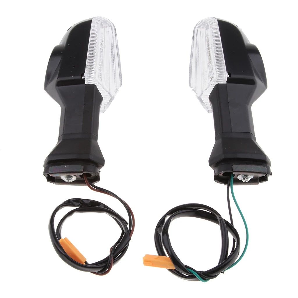 2 Pieces Motor LED Turn Signal Light Indicator Lamp for Kawasaki Ninja 300