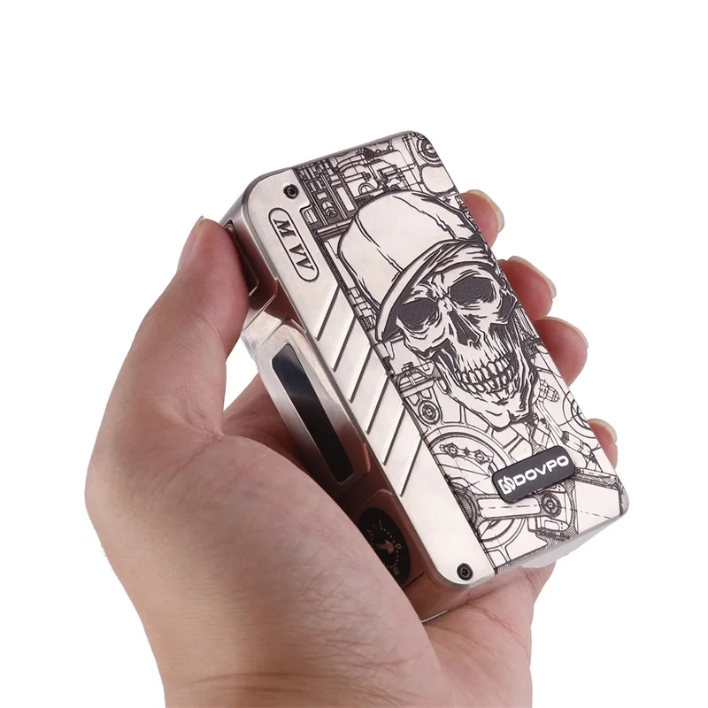 Новейший DOVPO M VV 280W механический мод 510 резьба MVV мех 2 18650 батарея для RDA RTA