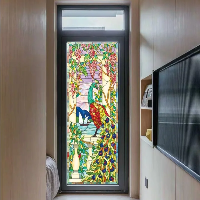 Изготовление размеров под заказ оконная пленка Винтаж Европейский