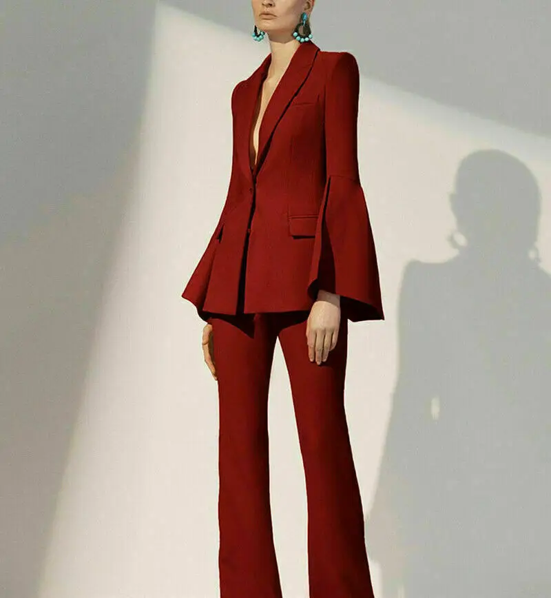 burgundy mother of the bride pant suit