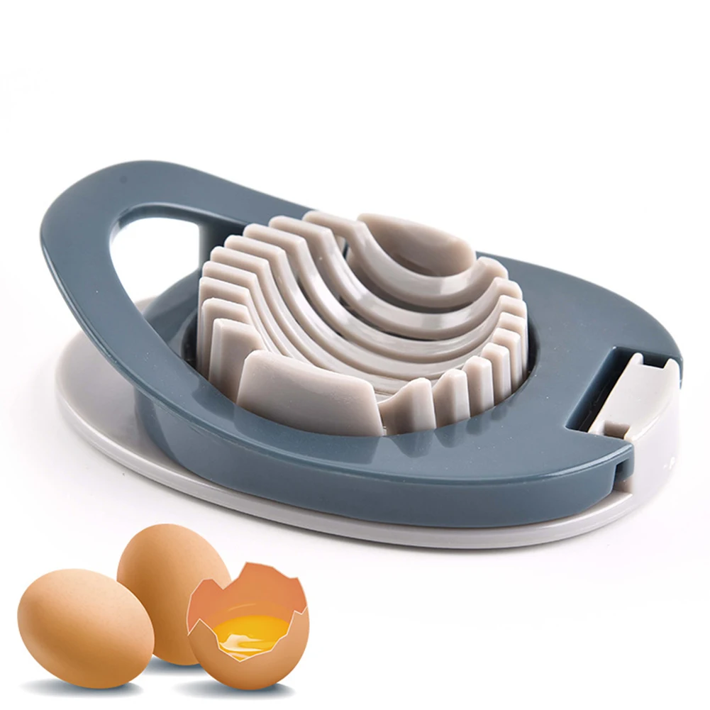 Многоцелевой Безопасный Прочный Приготовления практичный 2 в 1 инструмент резак проволока из нержавеющей стали Яйцо слайсер устройства для изготовления форм секатор кухня