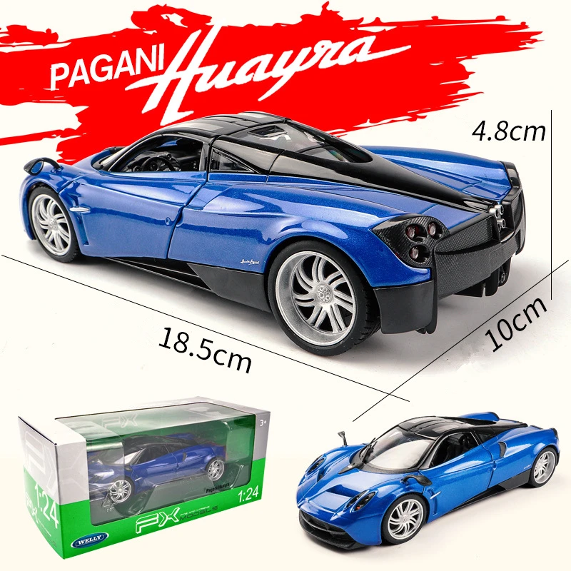 Welly 1:24 Pagani взрослый спорт carn коричневый автомобиль украшение коллекция подарок игрушка Литье модель игрушка для мальчиков