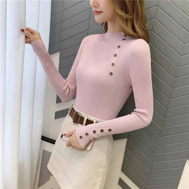 Пончо Blusas De Inverno Feminina 9321 реальная съемка новая кнопка вязаный эластичный сужающаяся к талии футболка 25-1st пол, 4 строки, 5 полок