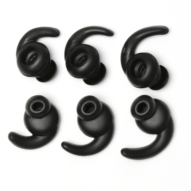Hot 3 Pairs Silicone Earbuds Cover Shockproof Soft Ear Hook For JBL Sports Bluetooth Headset S M