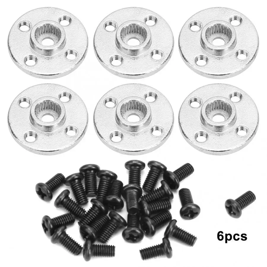 25T Standard Servo Arm Disc Universal Steering Gear with Screws for MG995 MG996 Long Service Life | Инструменты
