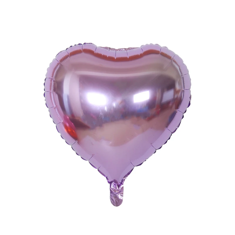 Heart number 5 10 шт./партия 5/18 дюймов пять вышивка «звёздочки» или «бриллианты» Форма Алюминий Фольга воздушные шары надувные Алюминиевые шарики для свадебной День рождения украшения - Цвет: Heart number 5
