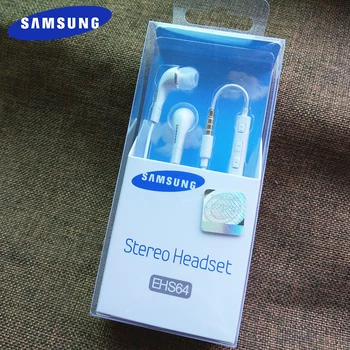 

Samsung Earphones EHS64 Headsets With Built-in Microphone 3.5mm In-Ear Wired Earphone For Galaxy S10 S9 S8 Plus s10e A50 A60 A70