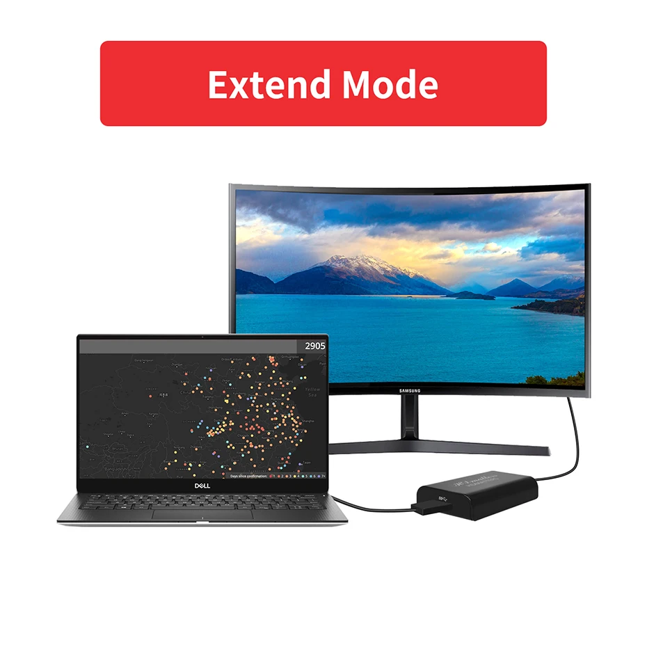 Преобразователь USB 3 0 в HDMI преобразователь 2 VGA DVI для windows 10/Mac Os. Видеоконвертер