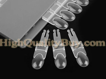 

Home DIY Portable Polish 24 Nail Art Design Tips Practice Display Removable Rack