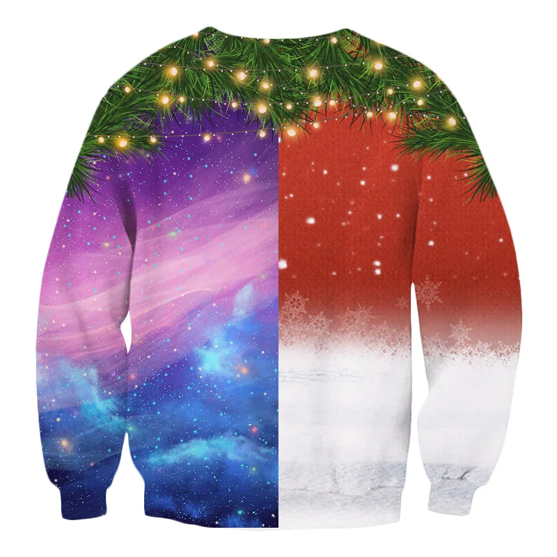 Cena LISCN Unisex świąteczny sweter damski brzydki świąteczny sweter męski sweter zimowy Plus rozmiar śmieszne jesienne topy odzież ełk str