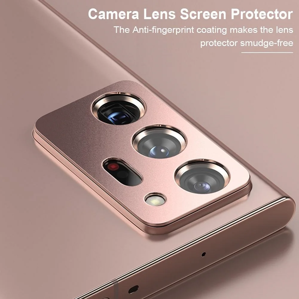 US $278.40 500Pcs Wholesale Camera Lens Protector Tempered Glass For Samsung Note 20 Ultra Metal Rear Lens Protection Ring Case For Note 20