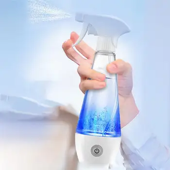 

300ml 84 Disinfection Water Maker Electrolytic Salt Water Generator Sodium Hypochlorite Sterilizer Clean Air Sprayer USB