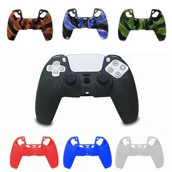 

Anti-slip Dustproof Silicone Rubber Protective Cover Skin Case Hand Grip Soft Shell for Play Station 5 PS5 Wireless Controller