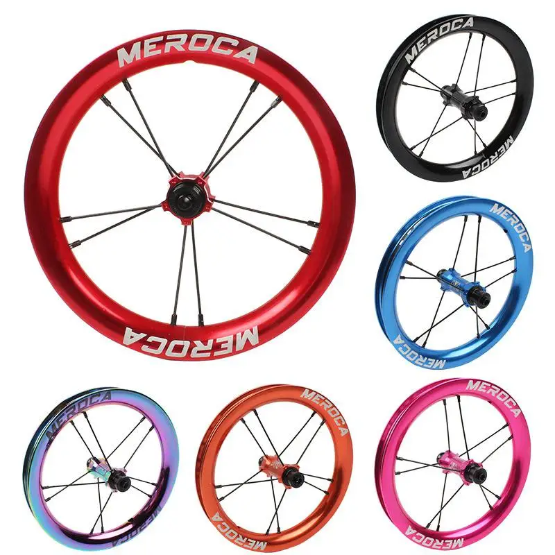 

Kuulee Sliding Bike Wheel Set wheelset K Bike S Balance Bicycle Modification High Rim circle 2 Bearing Palin Wheels