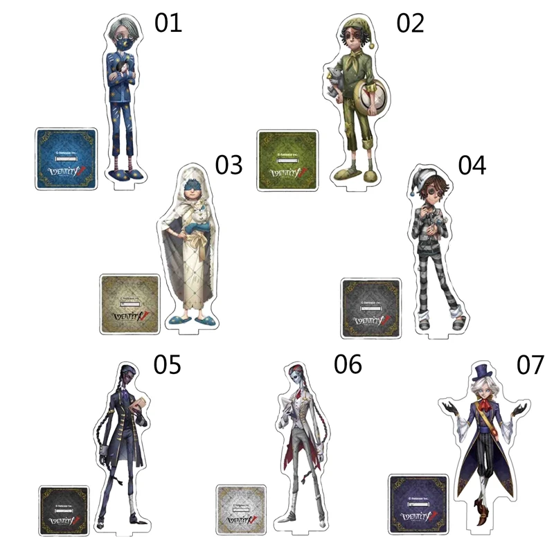 

Game Fifth Identity Acrylic Stand Figure Desktop Decor Game Fifth Identity Cartoon Figure Model Desk Ornament Anime Stand