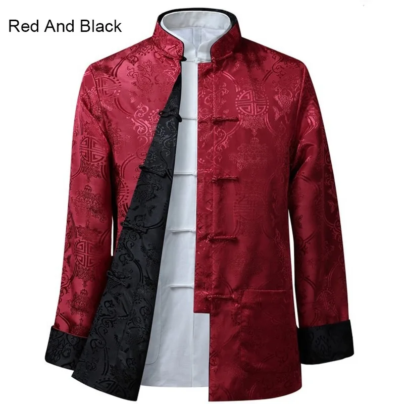 Tang Suit 10 Colors Chinese Style Blouse Shirt Traditional Clothing Fo Rmen's Jacket Kung Fu Both Sides Party | Тематическая
