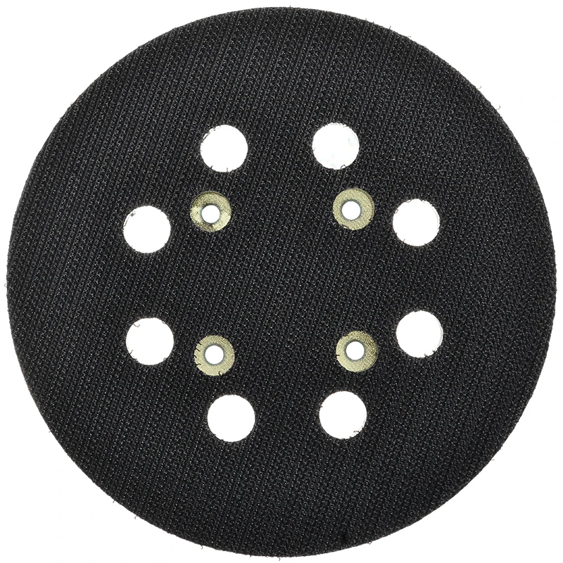 1Pcs 5" 8 Hole Black Sander Pad Sanding Backing Pad Sander Pad Hook and Loop For Power Tools Accessories