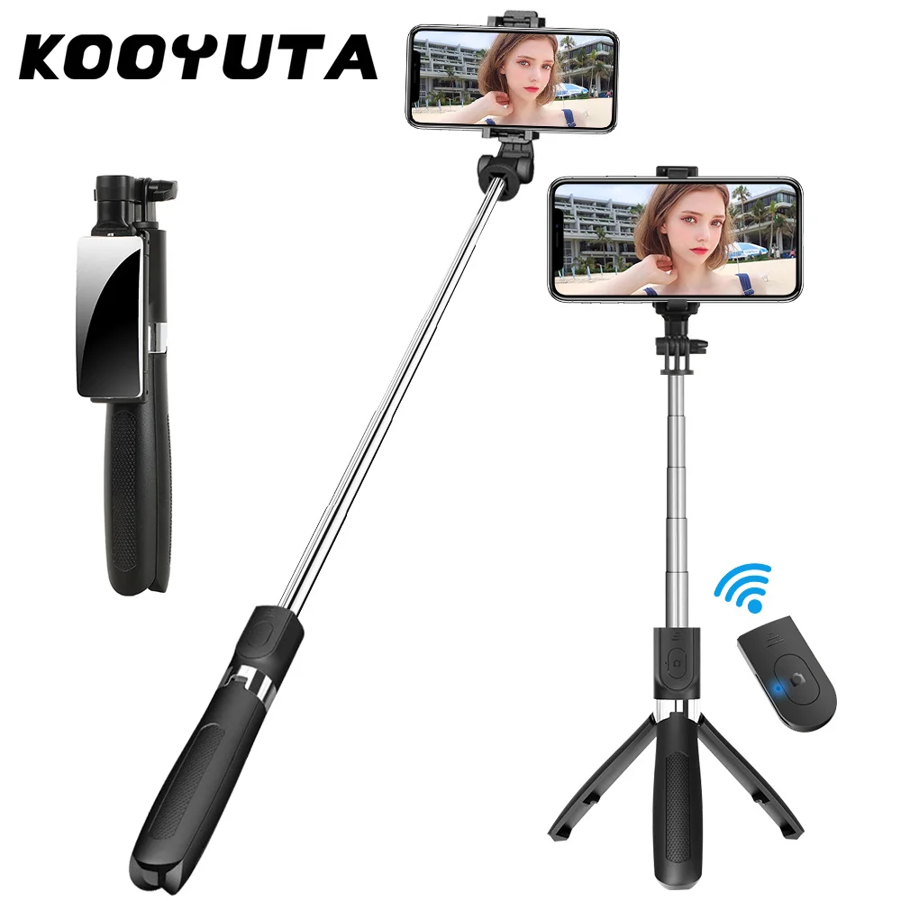 

New Suitable For Xiaomi Huawei Selfie Stick Tripod 360 Rotation, Wireless Bluetooth Remote Expansion Handheld Stabilizer