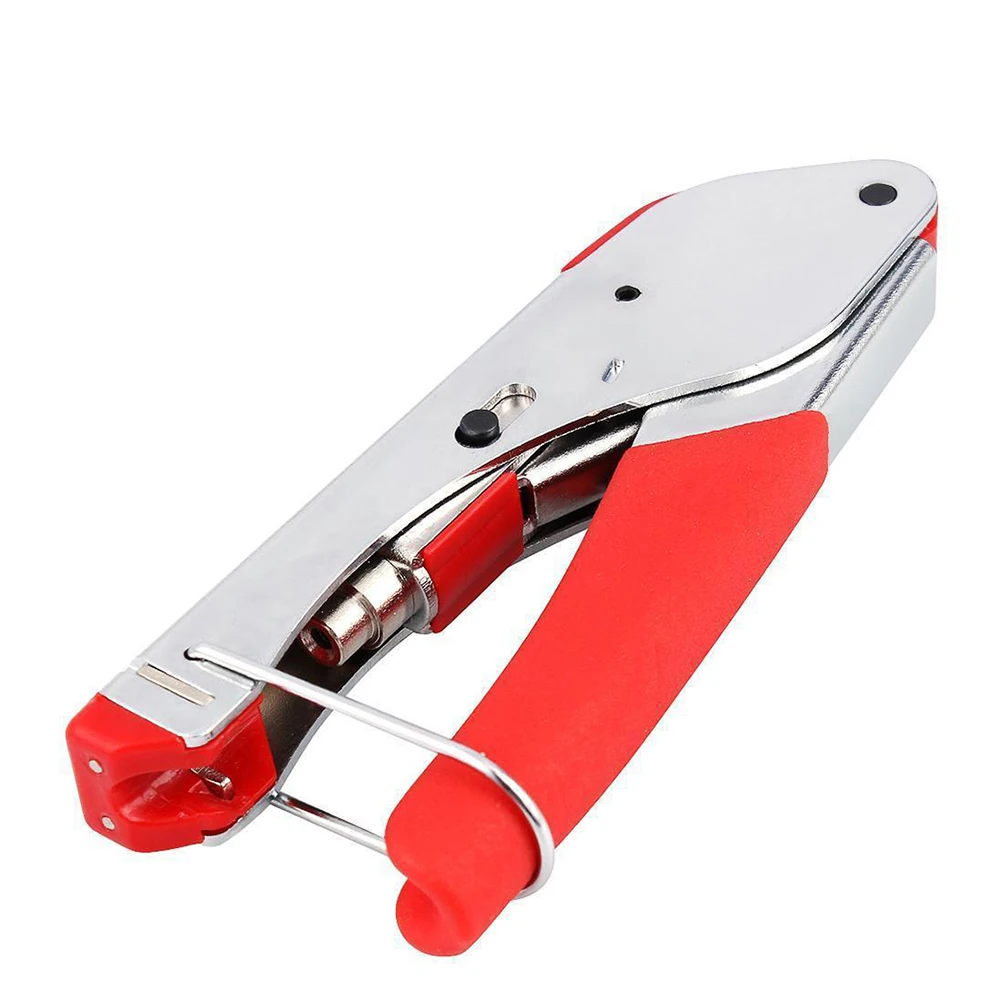 MT-8302 Red Handle Coaxial Cable Crimping Tool For F Connector 