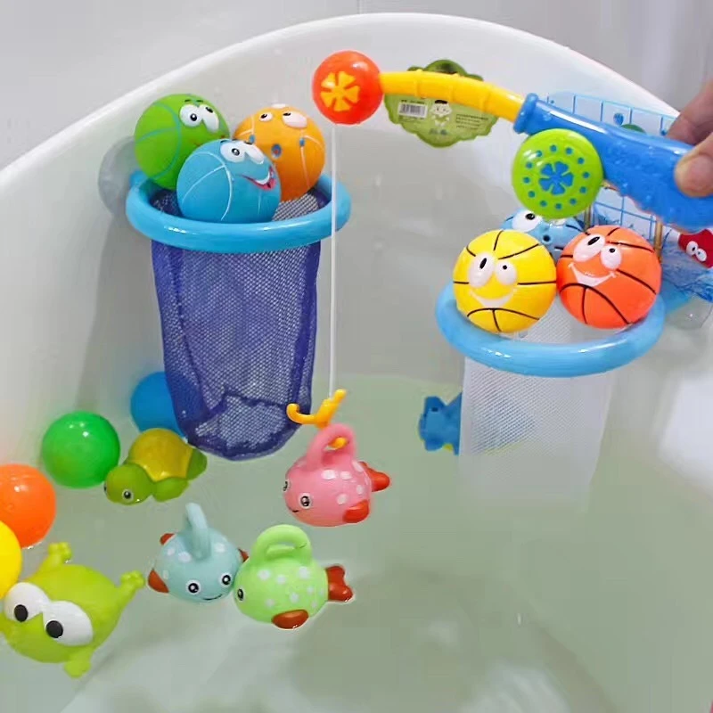 Jouet De Bain De Peche Pour Bebe 4 Pieces Jeux D Apprentissage Ecureuils Flottants Baignoire Salle De Bain Piscine Jouets D Eau Pour Enfants Garcons Et Filles Aliexpress