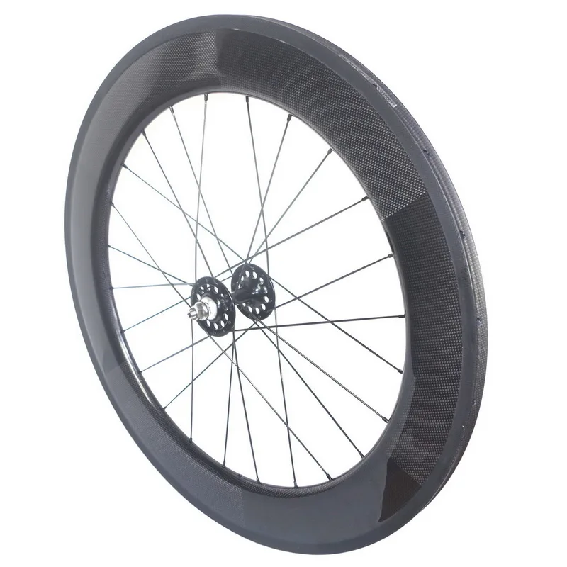 Fixed Gear Карбон колеса углерода трек 88 мм Глубина 23 ширина один Скорость