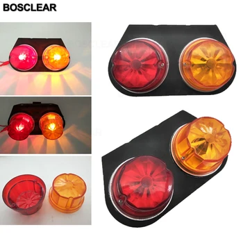 

2pcs 24V Led electronics trailer lights Waterproof Durable Car Truck LED Rear Tail Light Warning Lamp for Trailer Caravans UTE