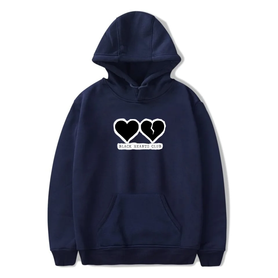 black heart hoodie