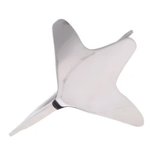 2,2 фунтов Брюс/коготь лодка якорь для Каяка, рыбная лодка, каноэ, яхты, ГИДРОЦИКЛ, весла доски(серебро