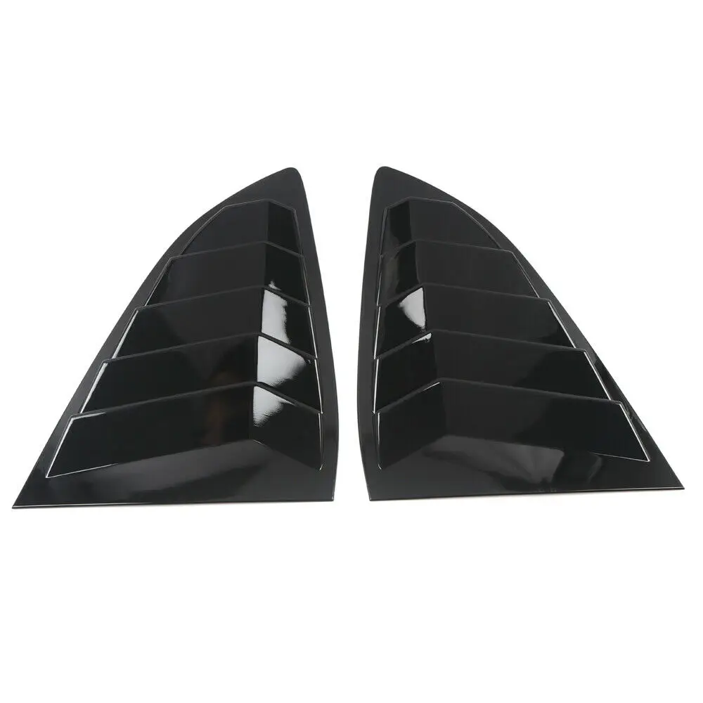 2Pcs For Honda 17-21 CRV Rear Side Shutters And Rear Window Vent Triangle Exterior Decoration Auto Parts