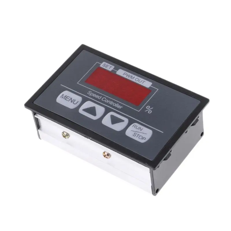6-60V PWM контроллер скорости двигателя постоянного тока с цифровым Дисплей Панель