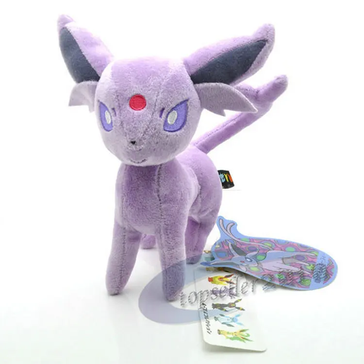 Takara Tomy Pokemon Pikachu Eevee плюшевые игрушки Jigglypuff Charmander Gengar Bulbasaur животные плюшевые мягкие игрушки для детей - Цвет: riyibei