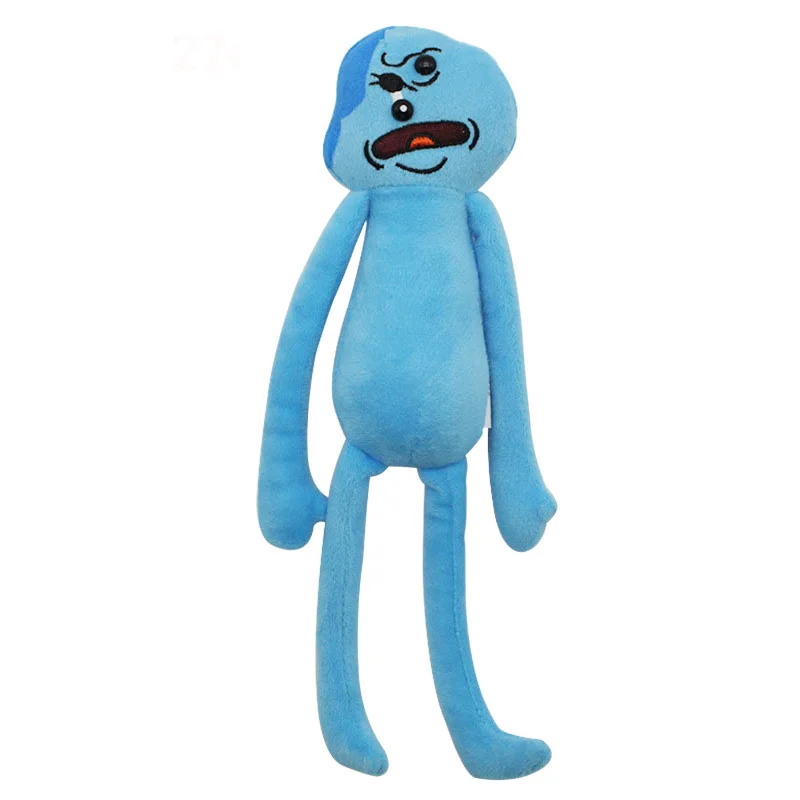 26-30 см Рик и Морти плюшевые Q Mr. Meeseeks плюшевые куклы игрушки Meeseeks Peluche Мягкие игрушки в ассортименте для украшения дома подарок