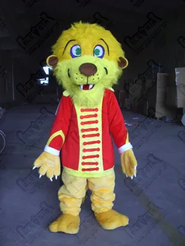

quality plush fur lion masccot costumes fancy dress lion costumes