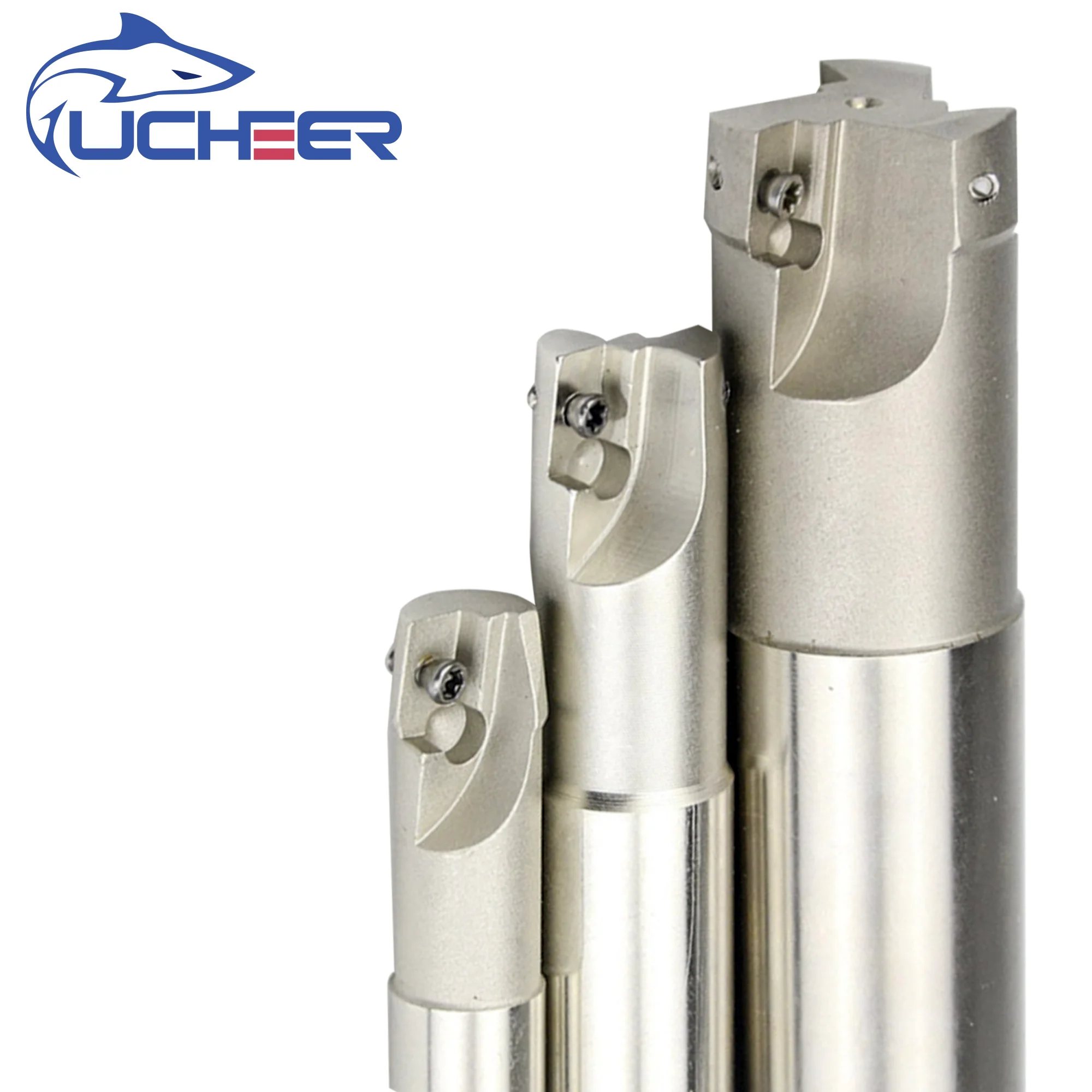 UCHEER 1 шт. фреза Арбор 300R Концевая фреза R0.8 сплав лезвие ЧПУ станки открытый толстый правый угол