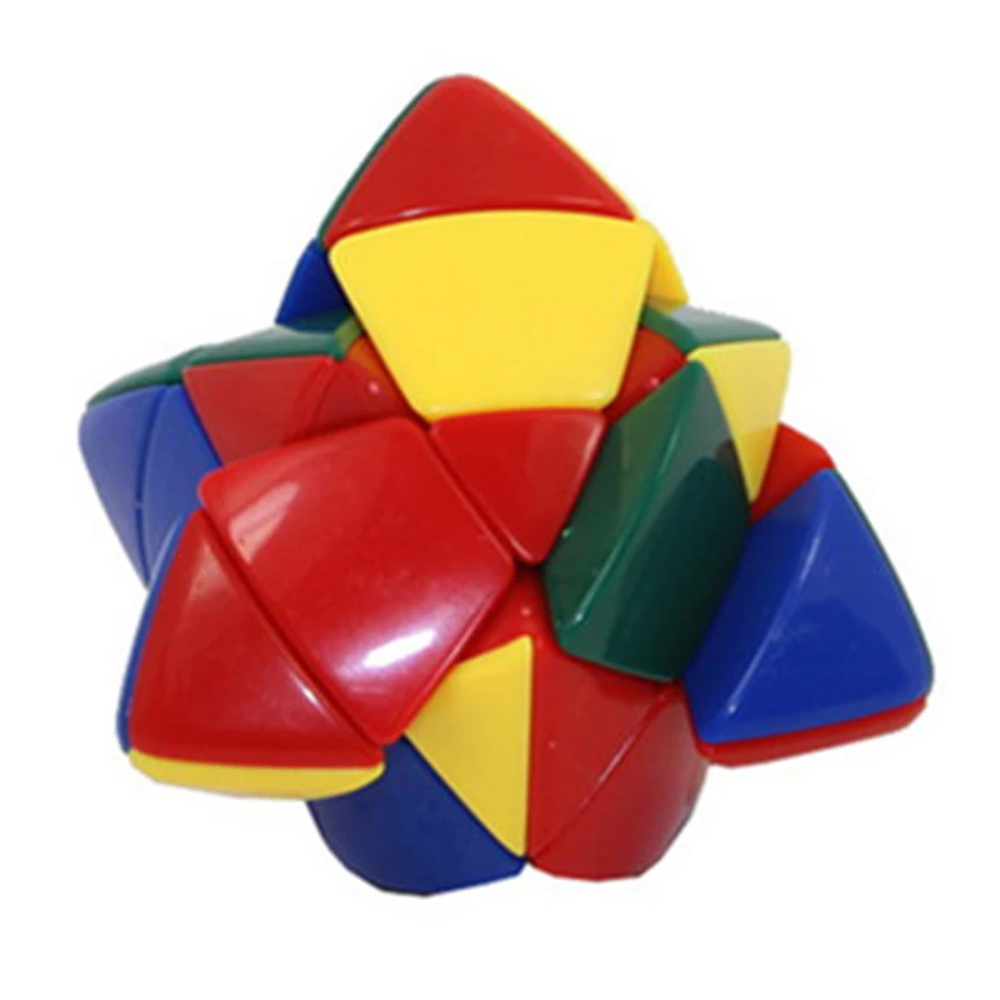 Кубик в форме клецки, магический скоростной кубик, мини-головоломка, головоломка, куб, наклейки, обучающая игрушка, антистресс, обучающая игрушка для детей EE50MF