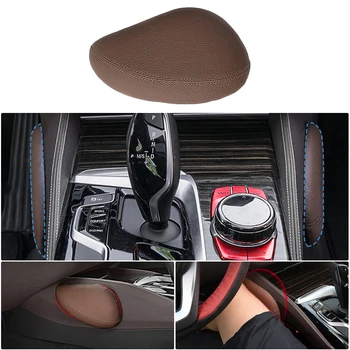 

Leather Universal Car Leg Cushion Knee Pad Support Pillow Protector for BMW E46 E39 E60 E90 E36 F30 F10 F20 Car Accessories