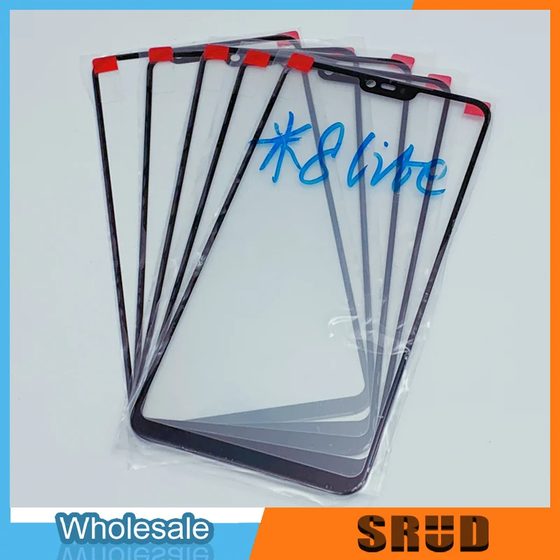 

Outer Glass For Xiaomi Mi7 Mi8se Mi8 Mi8X Mi8 Lite Redmi Note 6 6 Pro 8 Pro LCD Display Front Touch Glass Lens Repair Parts