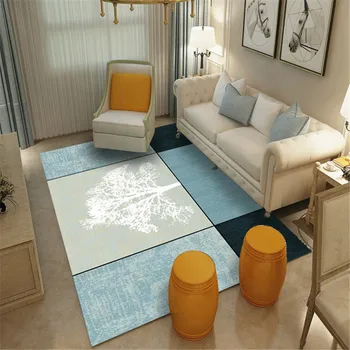 

Fasion Style Corridor Rug Flannel Non-slip Kitchen Balcony Toilet Rug Indoor Mat Parlor Area Rug Bedroom Carpets for Living Room
