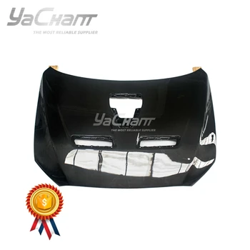 

Carbon Fiber OEM Style Front Hood Fit For 2008-2017 Lancer Evolution 10 X Hood Bonnet without Scoop n Side Vents
