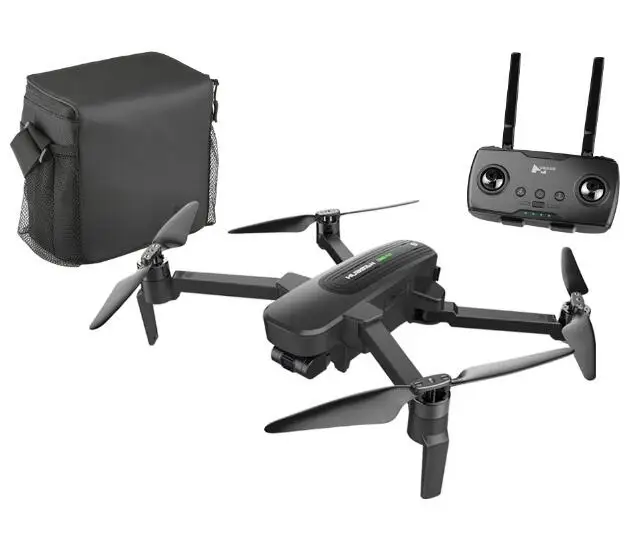 Профессиональный 4 км FPV воздушный Квадрокоптер Zino Pro gps 5G WI-FI в формате 4K UHD, Камера 3-осевому гидростабилизатору WI-FI FPV, пульт ДУ игрушка, Дрон на дистанционном управлении RTF - Цвет: Drone with bag