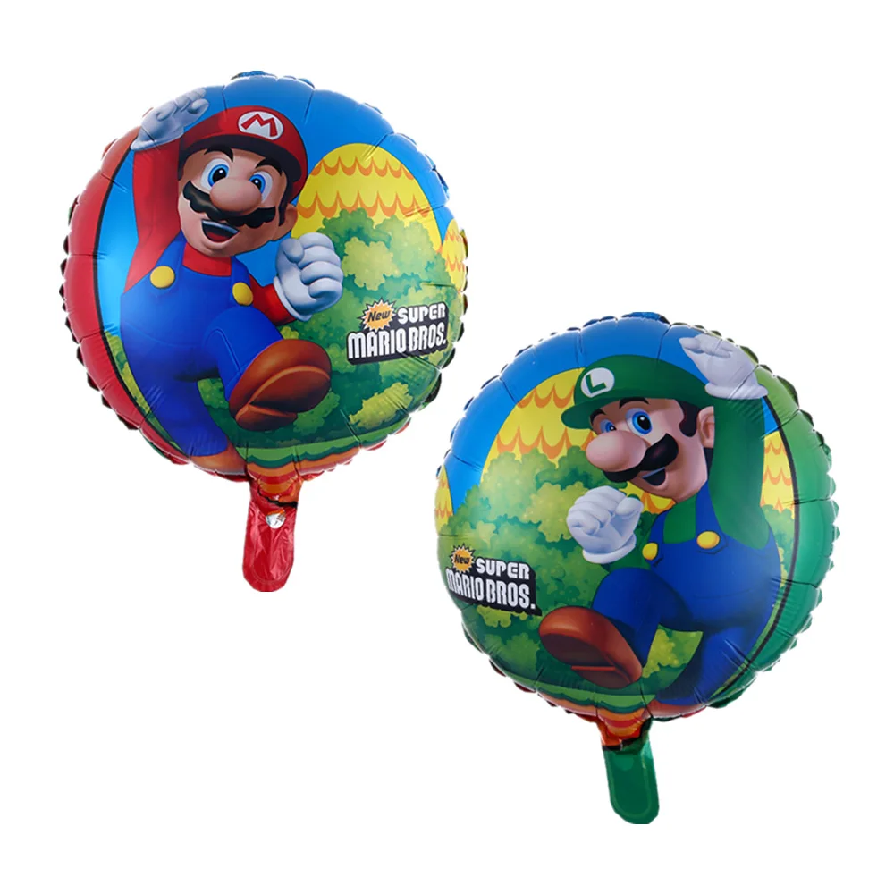 1 Набор воздушные шары &quotСупер Марио&quot 30 дюймов номер Globos мальчик девочка день