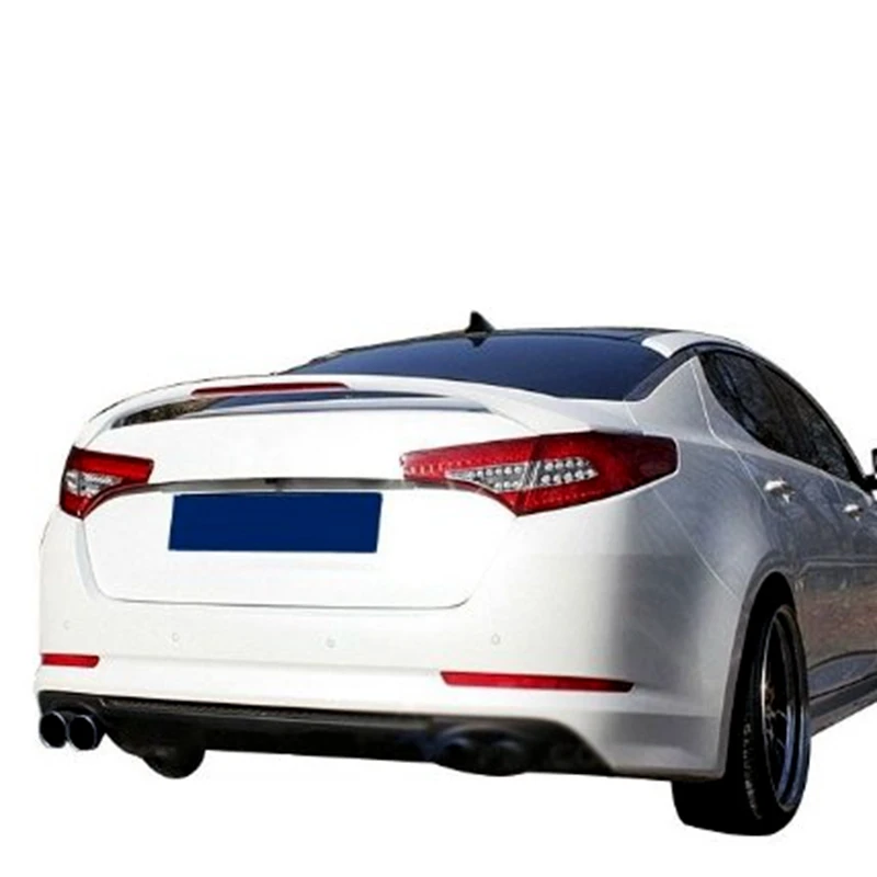 Для kia K5 Optima 2010 2011 2012 2013 ABS спойлер праймер цвет украшение в виде хвостового крыла Спойлеры на багажник крылья для kia K5 Optima