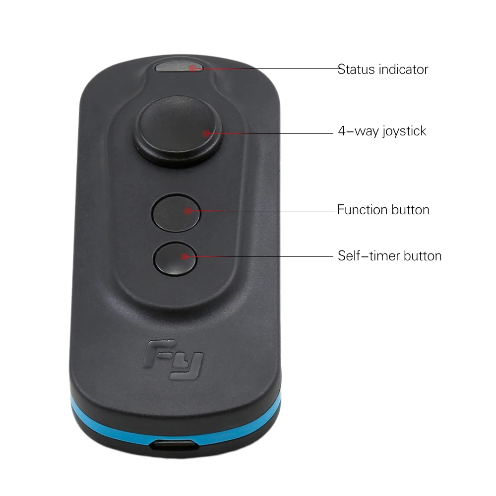 FeiyuTech WG2 3-осевой переносной карданный+ Smart Gimbal пульт дистанционного управления+ мини штатив-Трипод+ Ткань для очистки для экшн-камеры GoPro Xiaomi экшн-камер