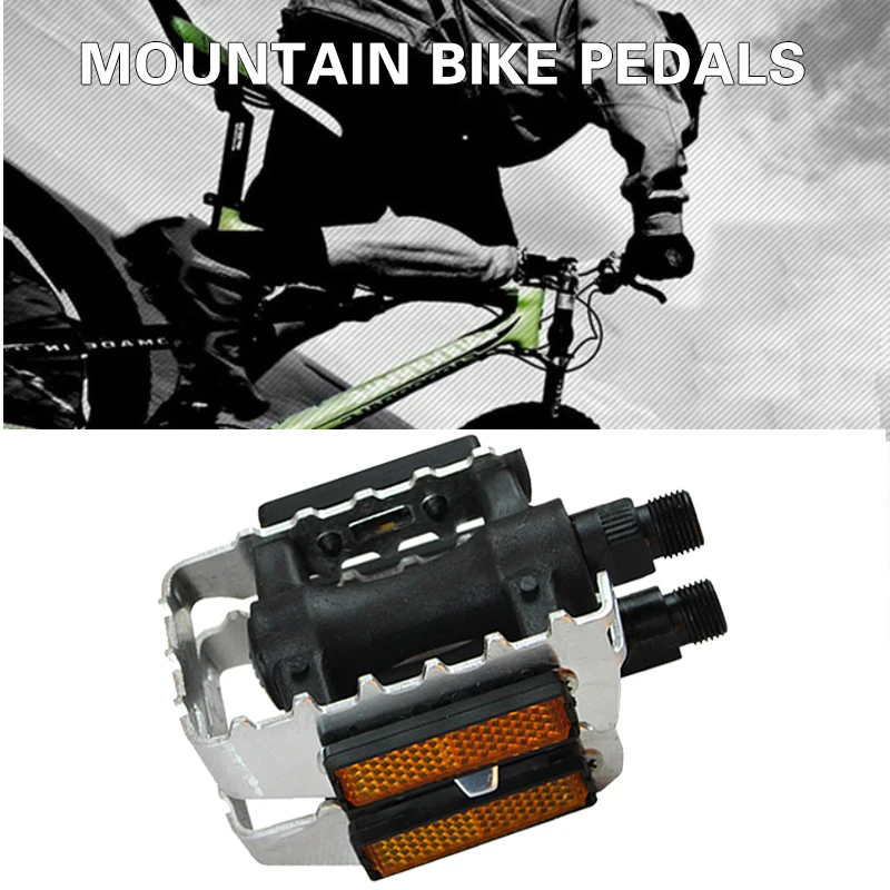 Bicycle Pedals Riding Pedals Movement Cycling Equipment Outdoor Product Silver Aluminum Alloy Pedal Bike Part