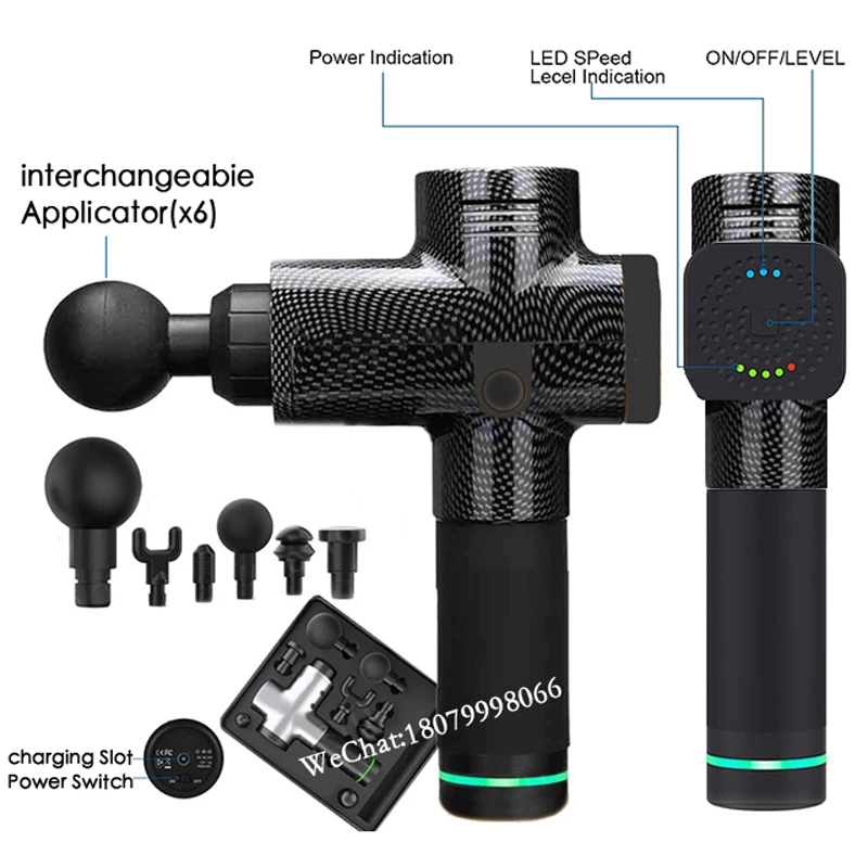 Мышечный массажный пистолет глубокая ткань Массажная Терапия для снятия боли в