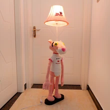 Простая Современная Скандинавская оригинальная Вертикальная настольная лампа для спальни, детской комнаты, мультяшная Настольная лампа с защитой глаз, напольная лампа