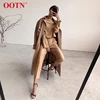 OOTN Casual High Waist Khaki Pants Women Summer Spring Brown Ladies Office Trousers Zipper Pocket Solid Female Pencil Pants 2022 ► Photo 3/6