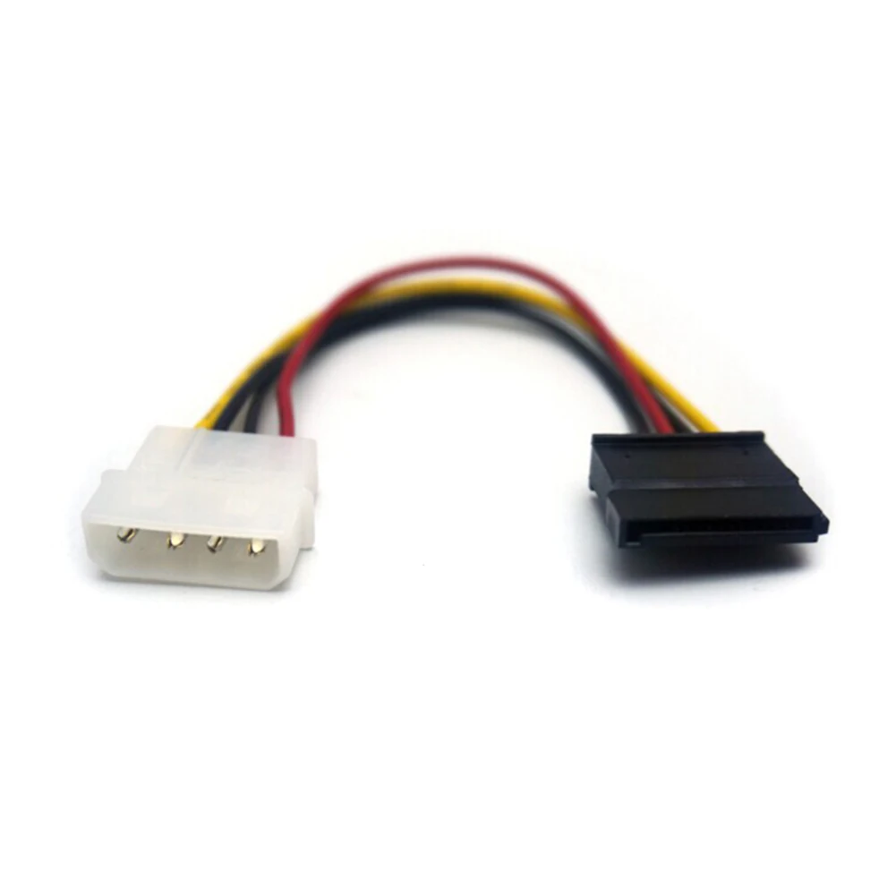 IDE/SATA 4-контактный разъем для Serial ATA SATA 15-контактный Мощность адаптер кабель B88 |