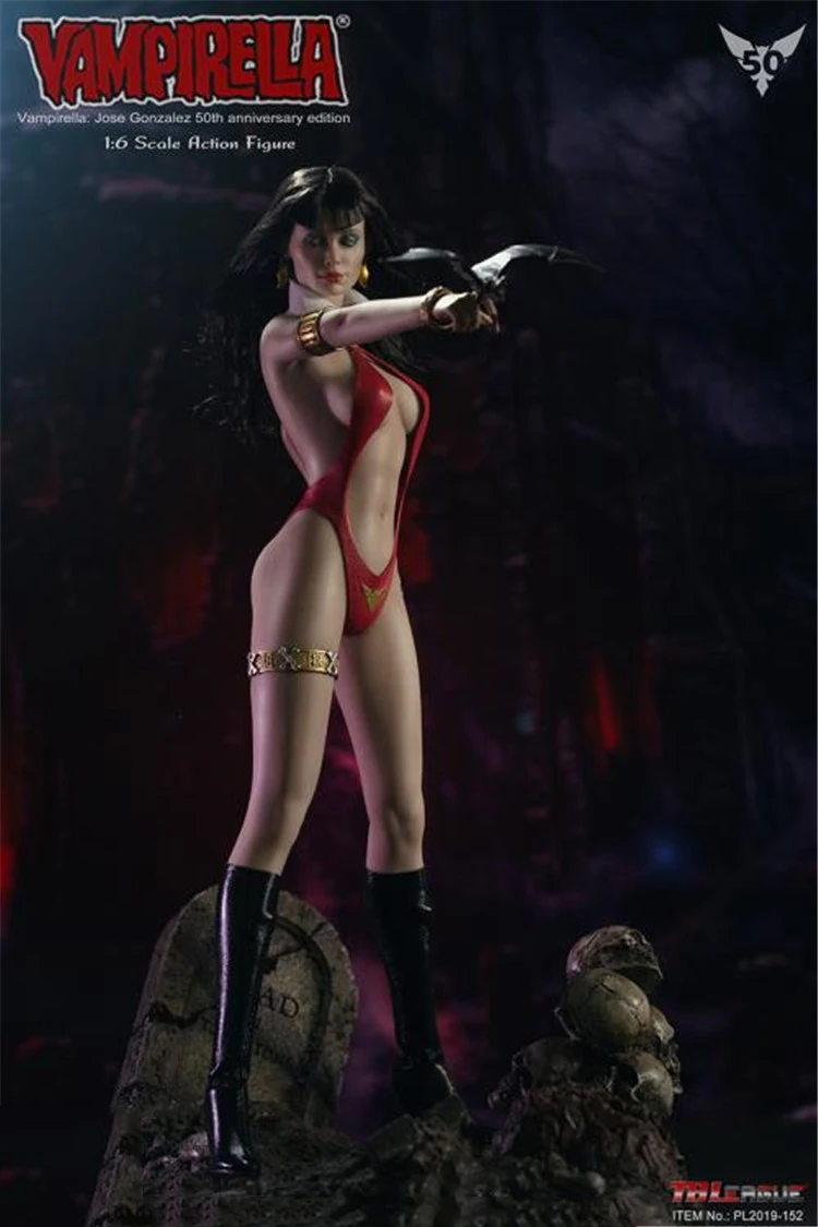 Коллекционный полный набор TBLeague PL2019-152 1/6 Мужской полный набор Vampirella 50th anniversary Edition Solider фигурка